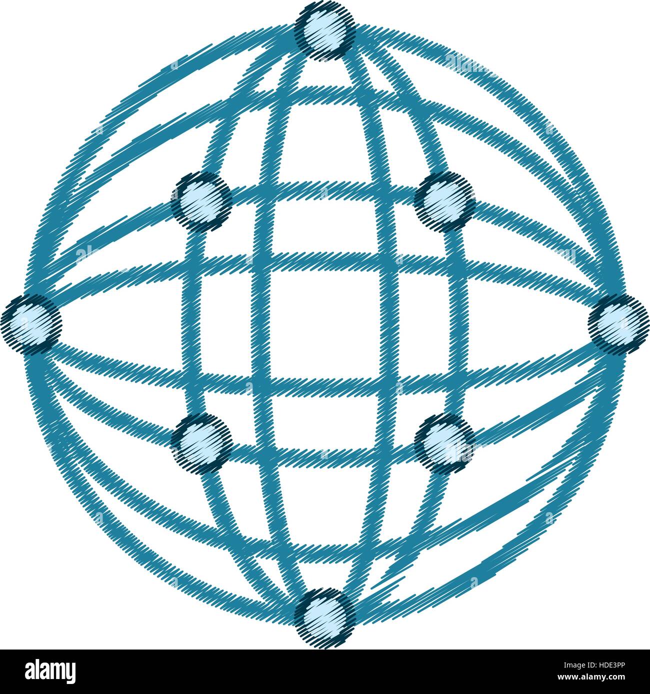 Equirectangular Drawing Equirectangular 3d Stock Vector Images - Alamy