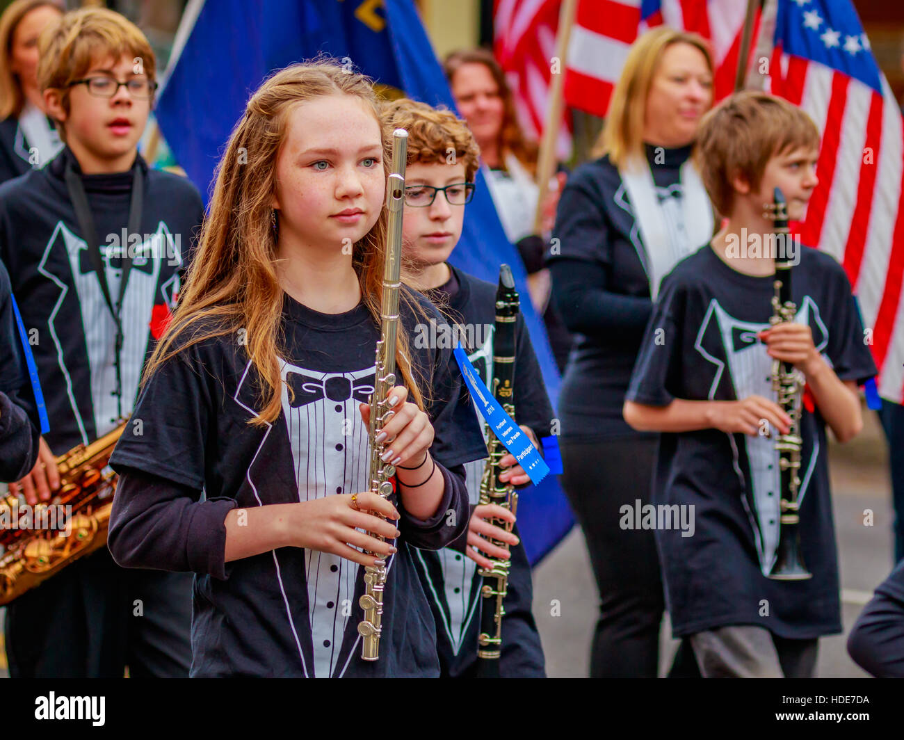 Portland Oregon USA November 11 2016 Beaumont Middle School