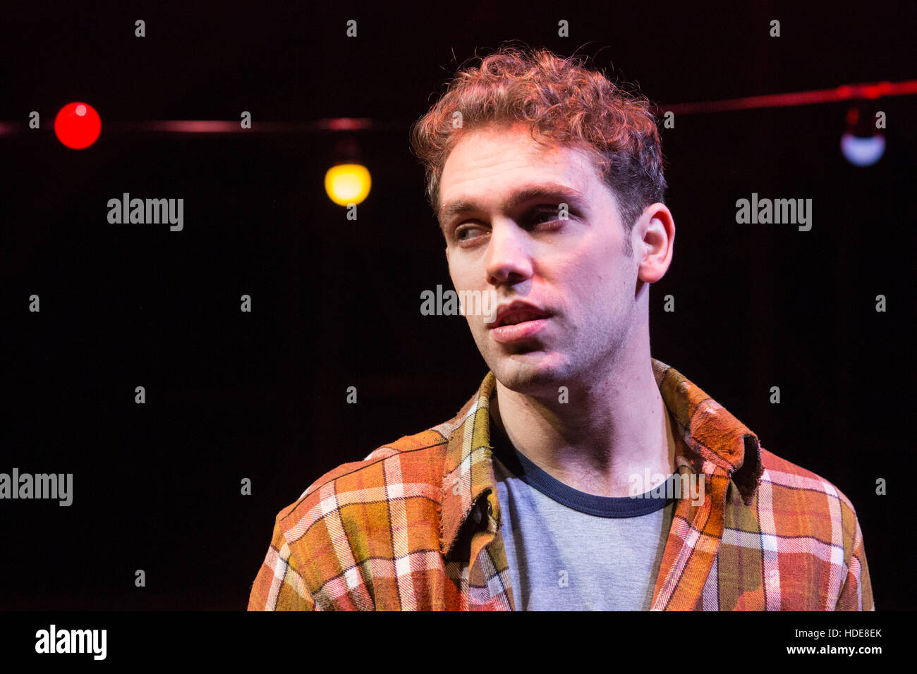 Billy Cullum as Mark Cohen. Rent The Musical runs at St James Theatre