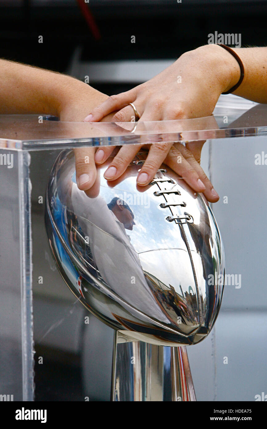 Super Bowl Trophy Stock Photos & Super Bowl Trophy Stock 