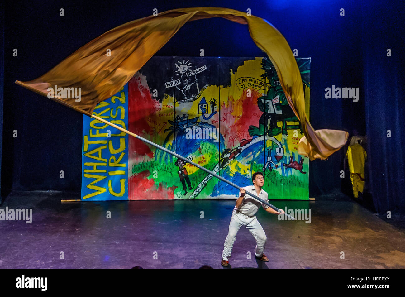 New York, United States. 10th Dec, 2016. Bread and Puppet Theater