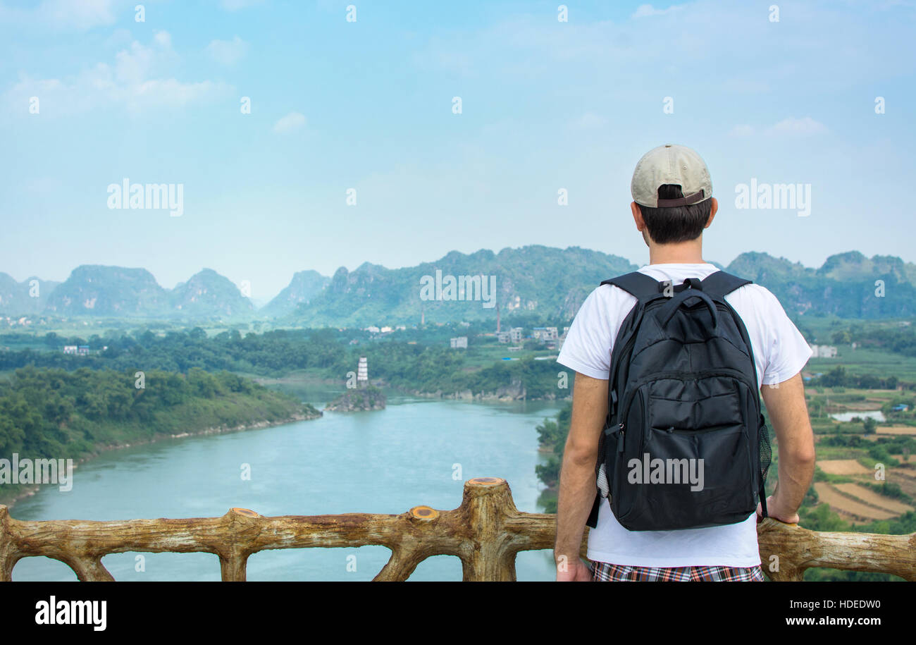 Hiker view hi-res stock photography and images - Alamy