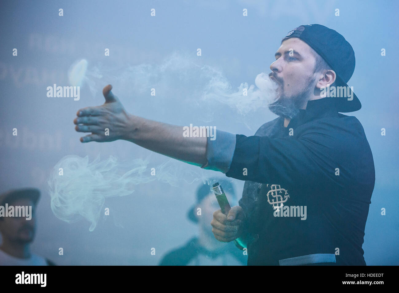 Vape tricks hi-res stock photography and images - Alamy
