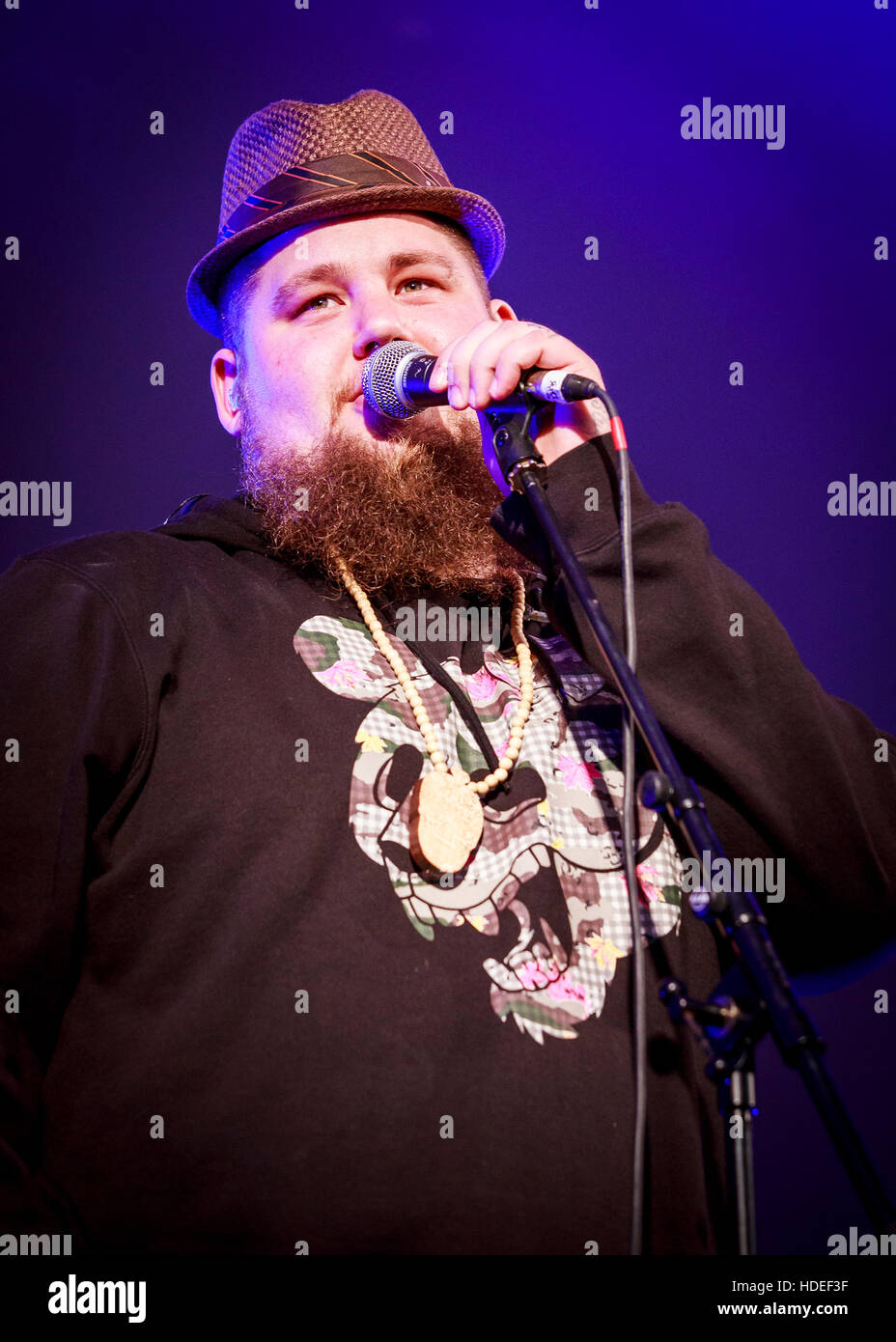 Rag 'n' Bone Man, Village Green Music and Arts Festival, Southend-on-Sea, Essex © Clarissa Debenham / Alamy Stock Photo