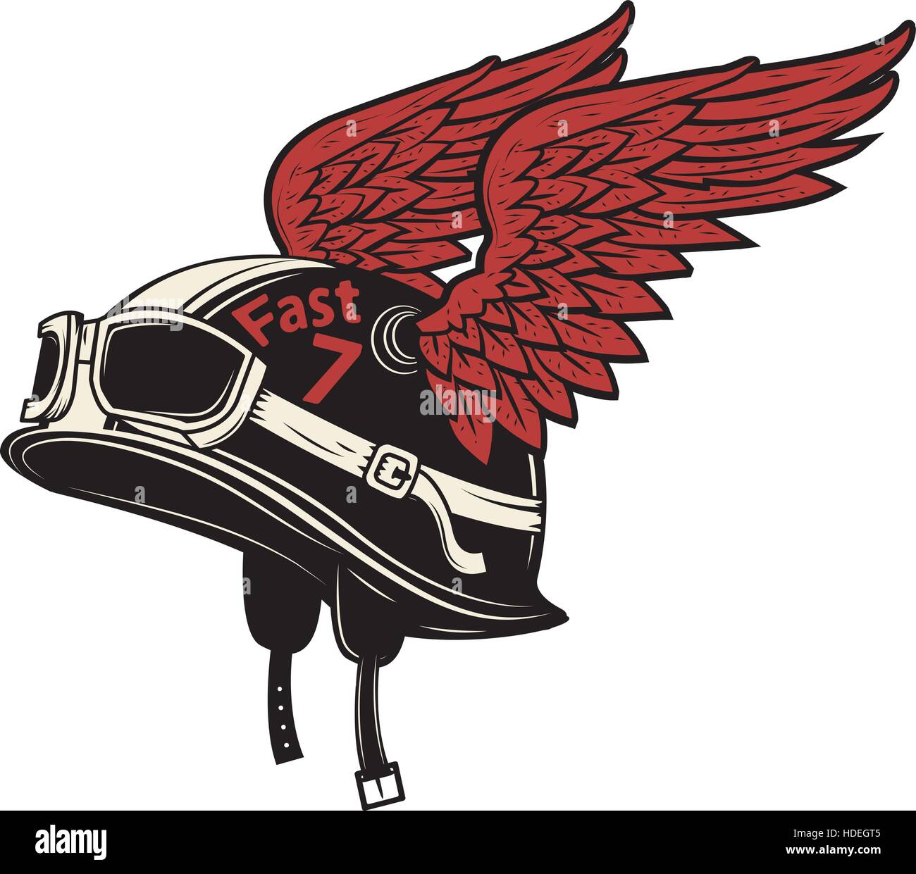 Motorcycle helmet online with wings