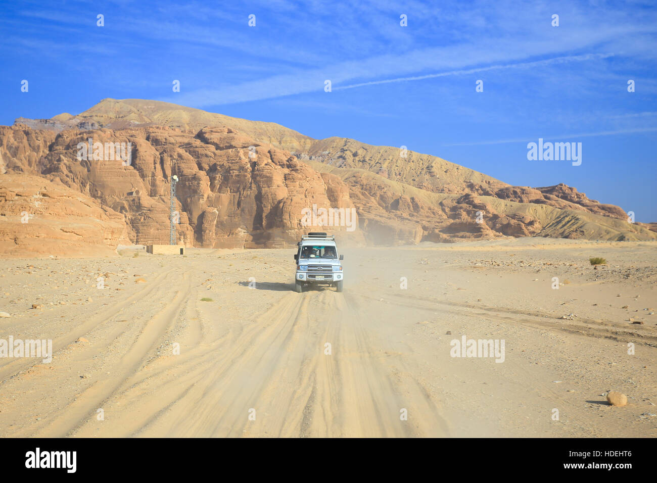 Safari Jeep Stock Photo