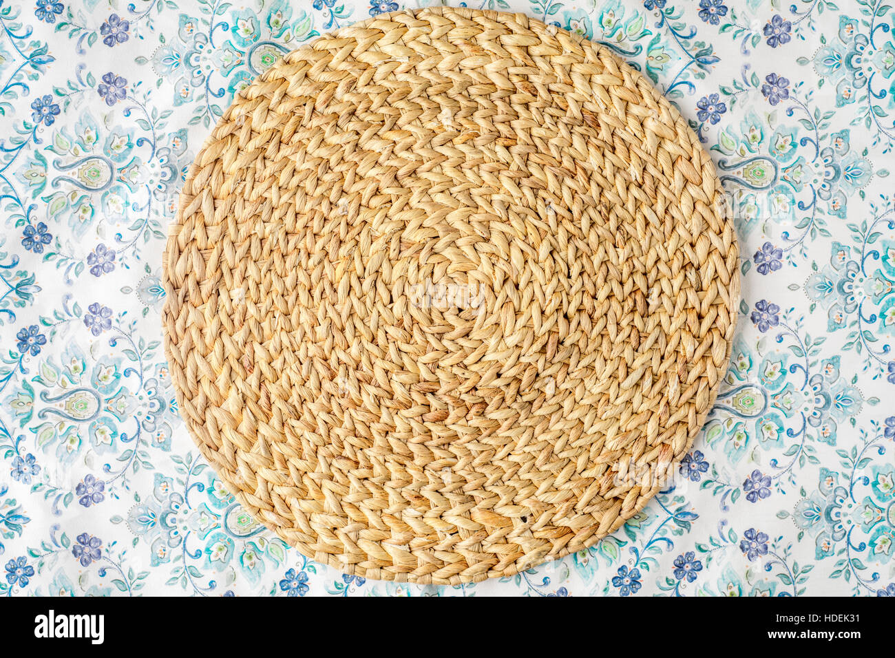 Two napkins background top view Stock Photo