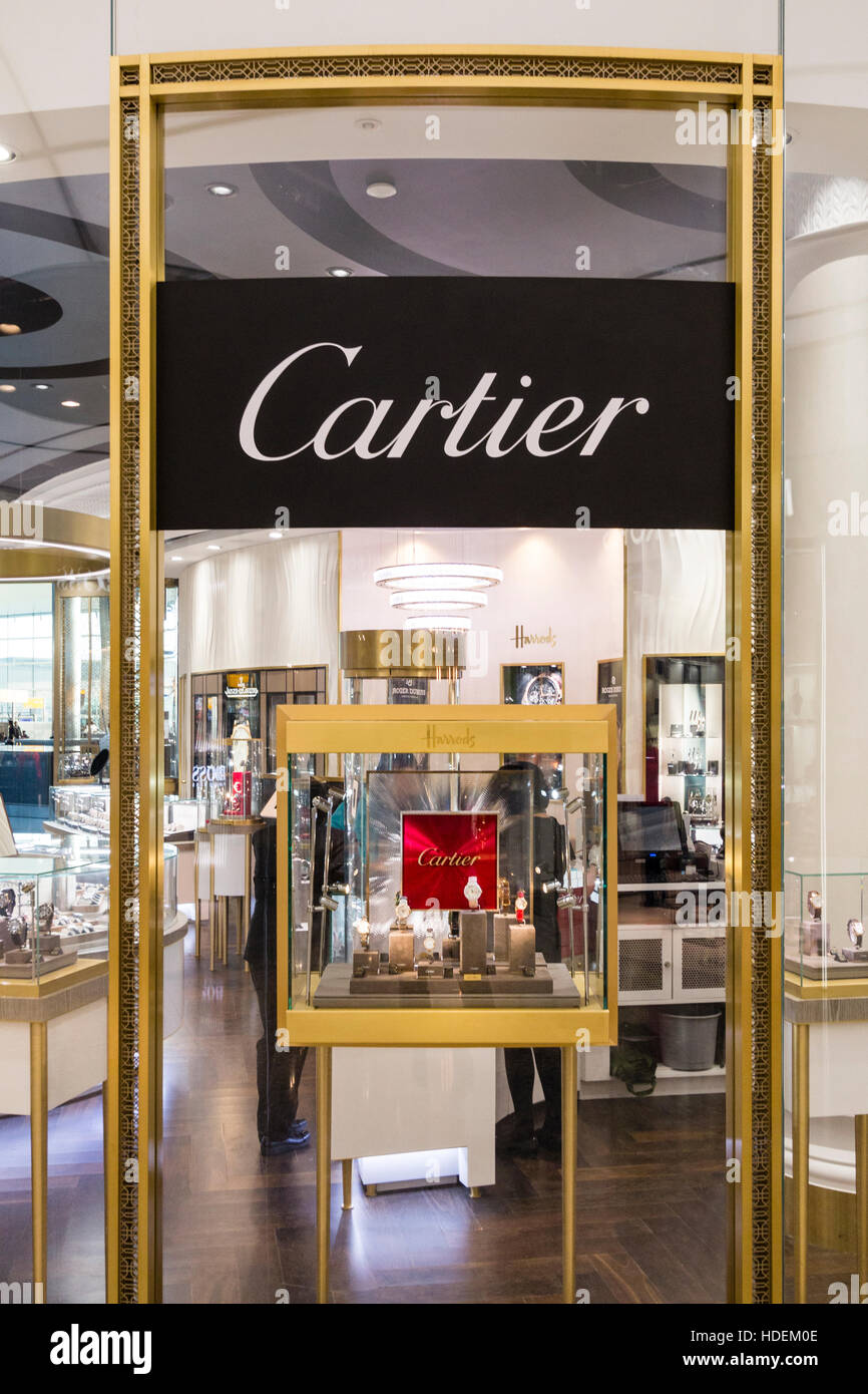 is there a cartier shop at heathrow
