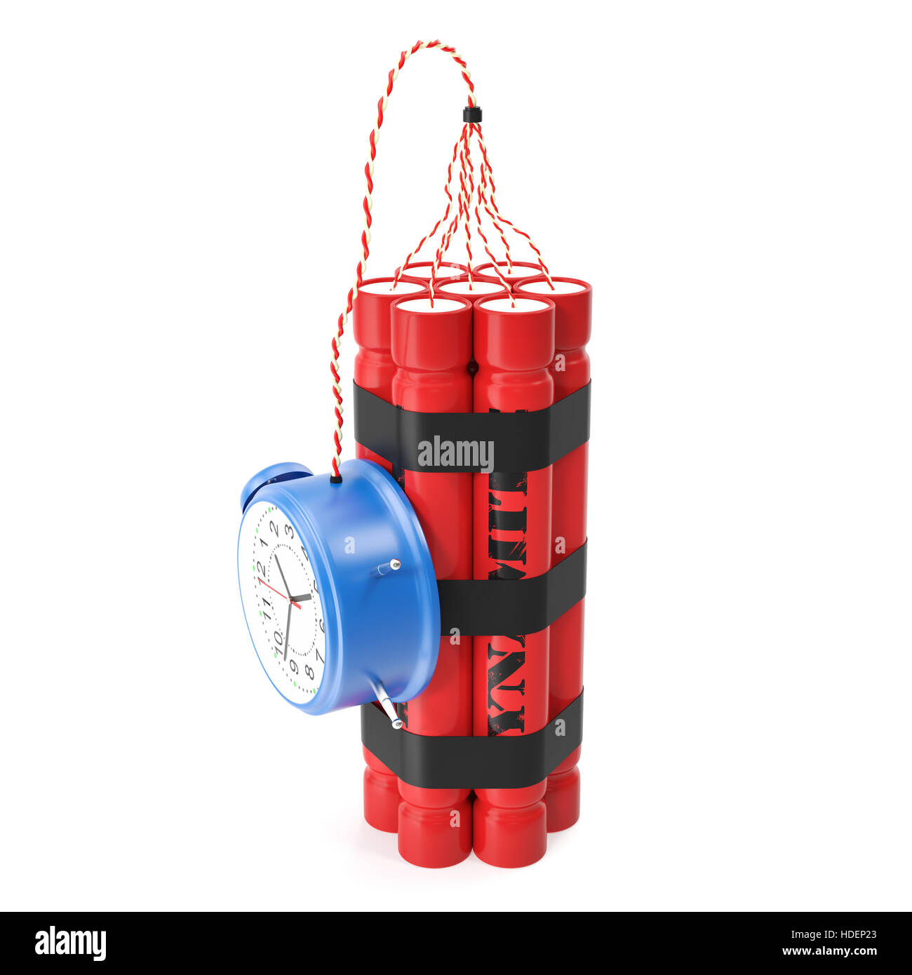 Tnt dynamite red bomb timer hires stock photography and images Alamy