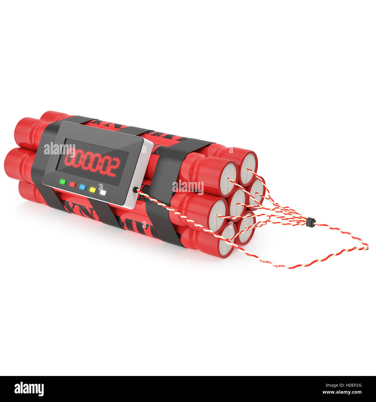 Tnt dynamite red bomb timer hires stock photography and images Alamy
