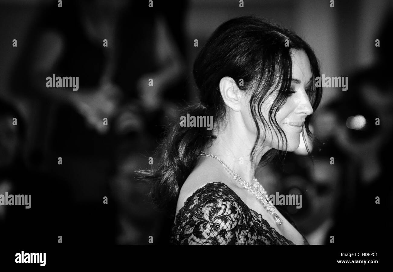 The actress Monica Bellucci during the 73th Venice Film Festival in Venice  Where: Venice, Italy When: 09 Sep 2016 Credit: IPA/WENN.com  **Only available for publication in UK, USA, Germany, Austria, Switzerland** Stock Photo