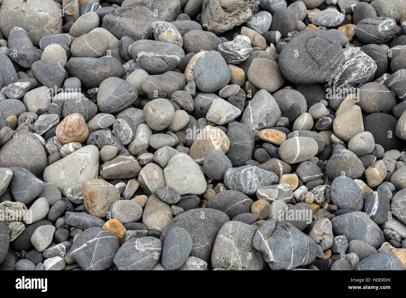 Round pebbles river texture hi-res stock photography and images - Alamy