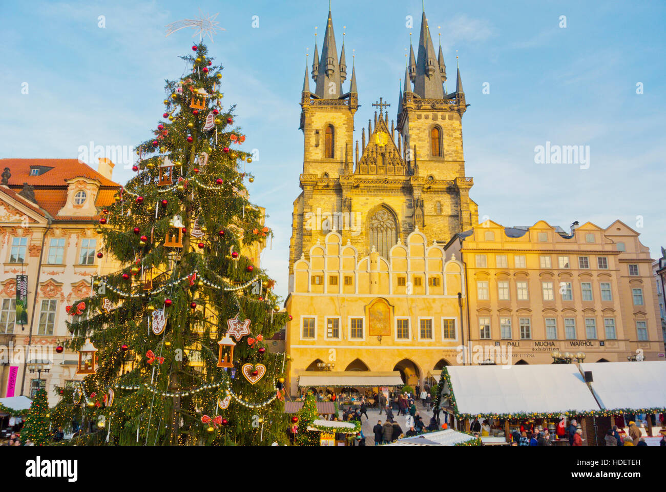 Prague christmas staromestske namesti hi-res stock photography and ...