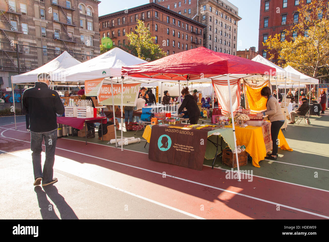 The Grand Bazaar Sunday market, Upper West Side of Manhattan, New York