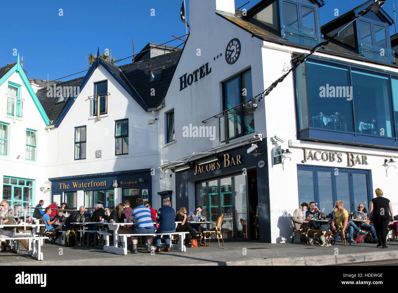 waterfront hotel baltimore square west cork ireland Stock Photo Alamy
