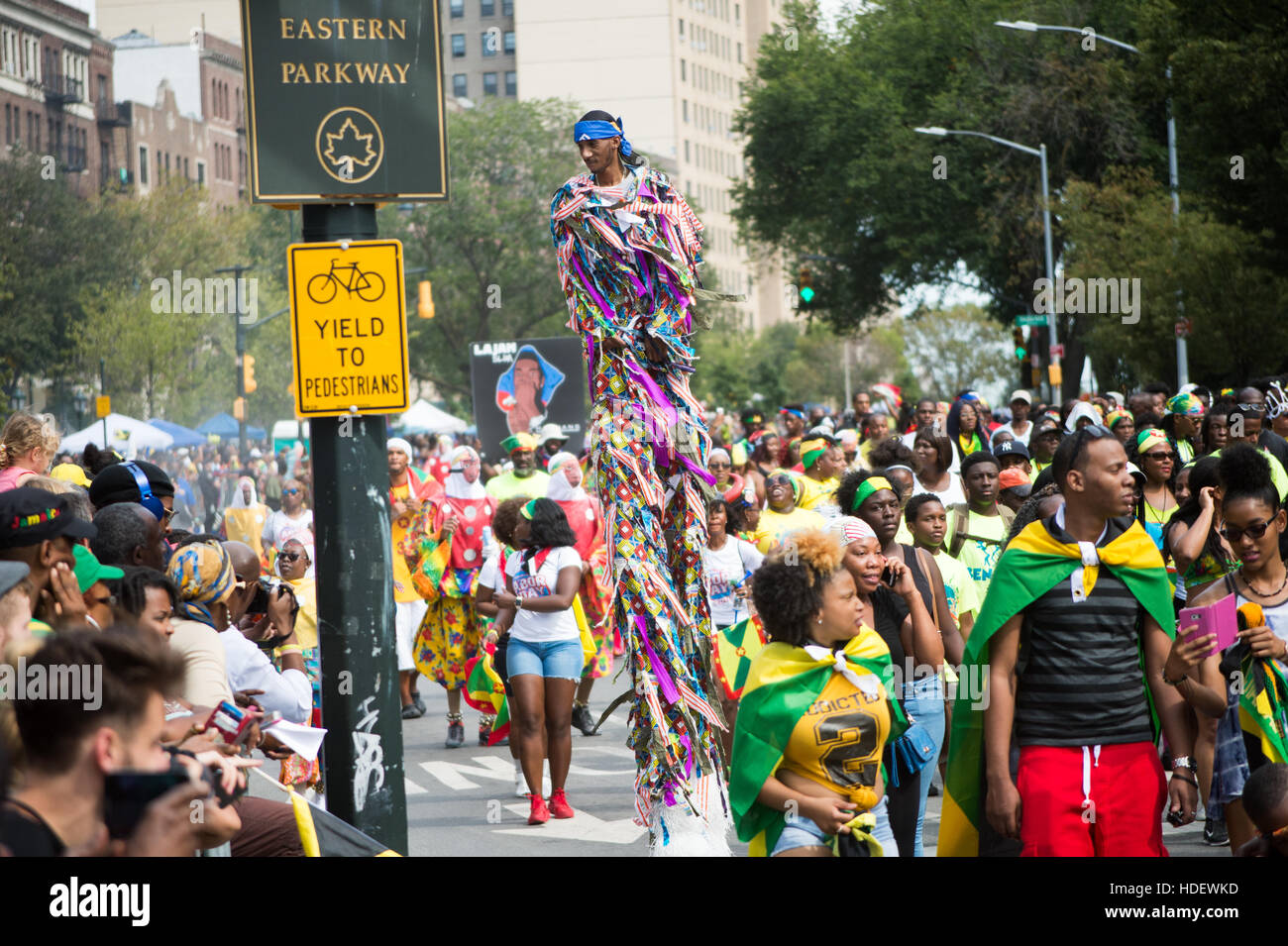 West Indian Day Parade in Brooklyn, New York Stock Photo Alamy