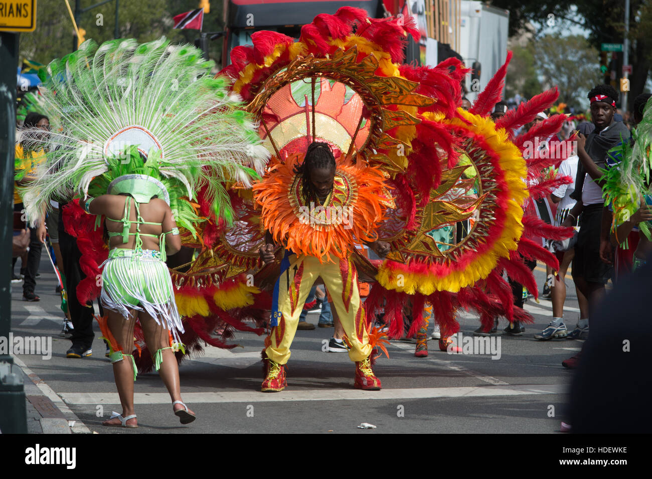 West Indian Day Parade in Brooklyn, New York Stock Photo Alamy