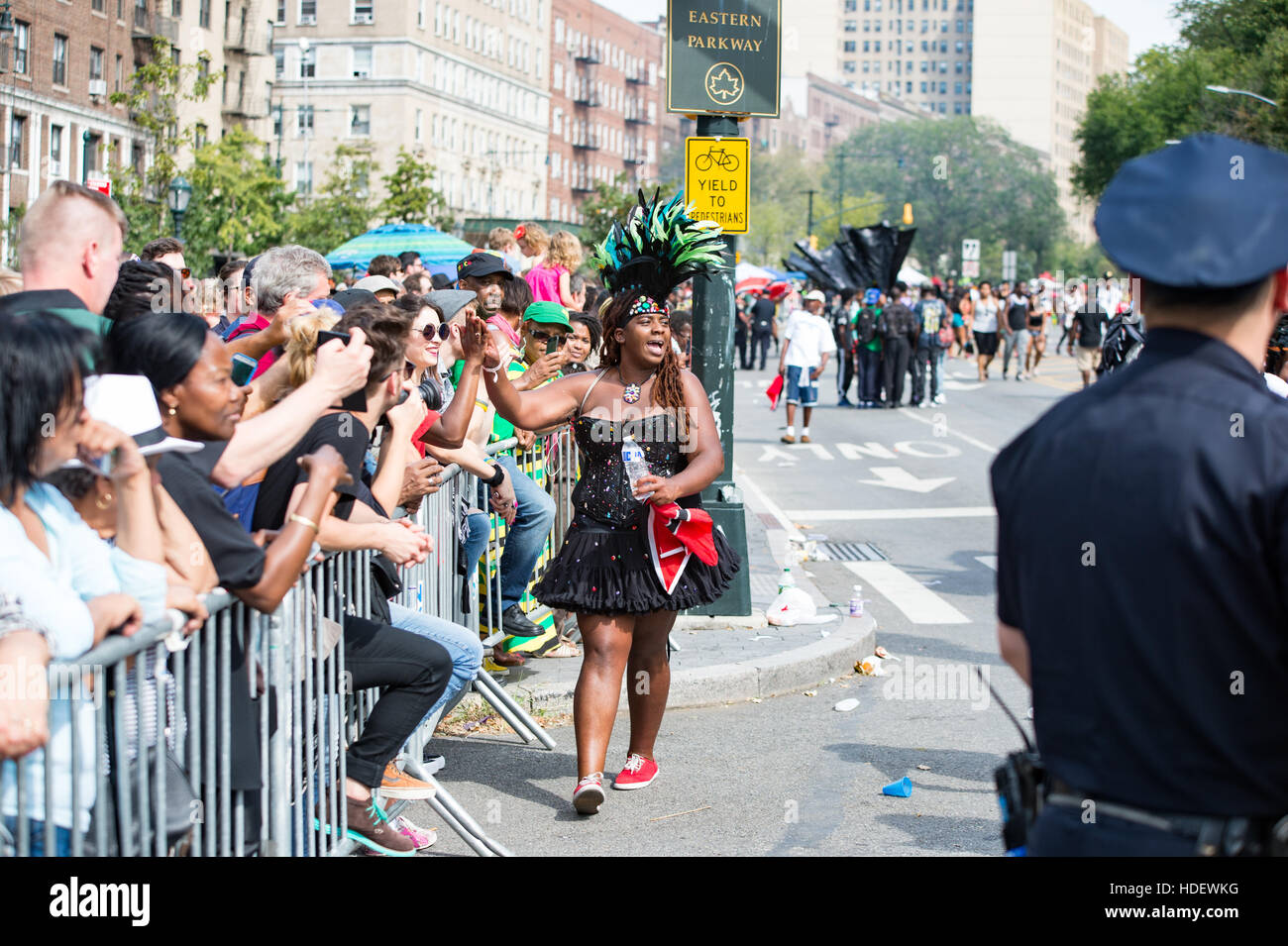 West Indian Day Parade in Brooklyn, New York Stock Photo Alamy