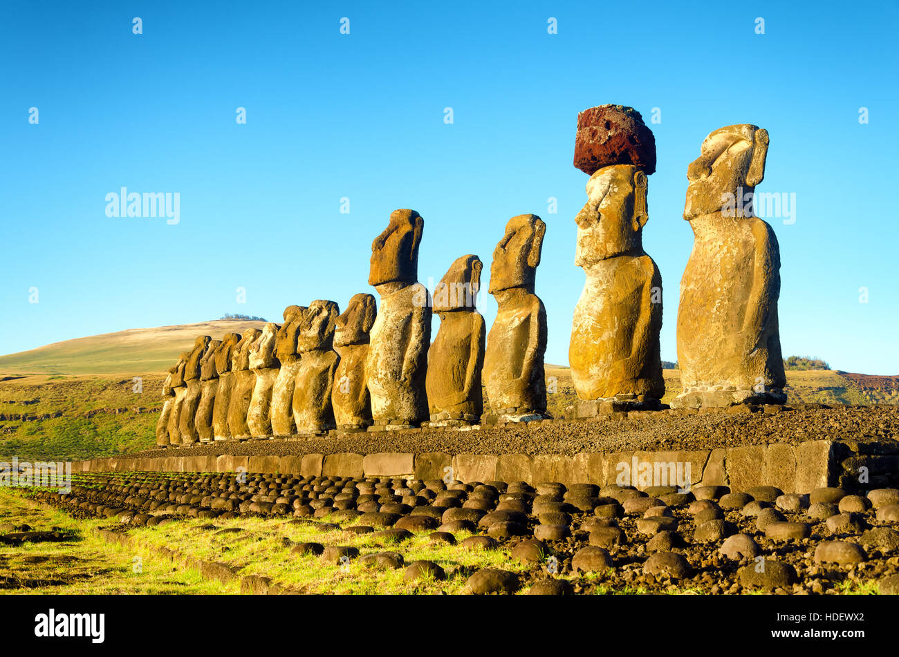 Moaï Cut Out Stock Images & Pictures - Alamy