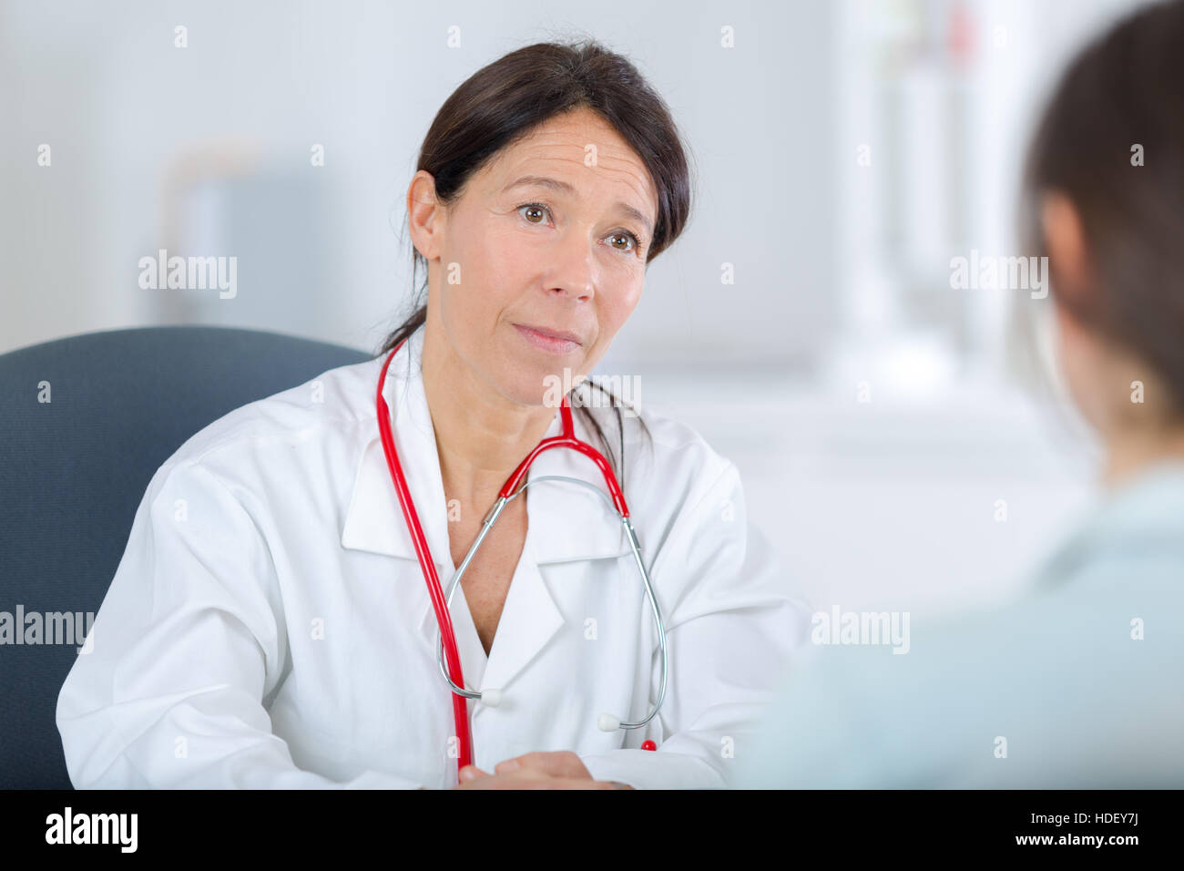 a visit to the doctor's clinic Stock Photo Alamy