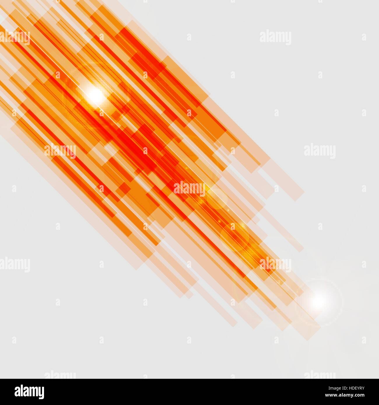 Orange straight lines abstract background, stock vector Stock Vector