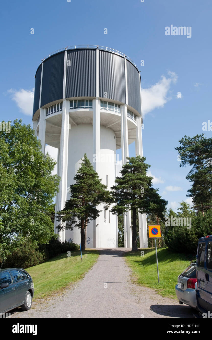 water storage tank, Lappeenranta Finland Stock Photo