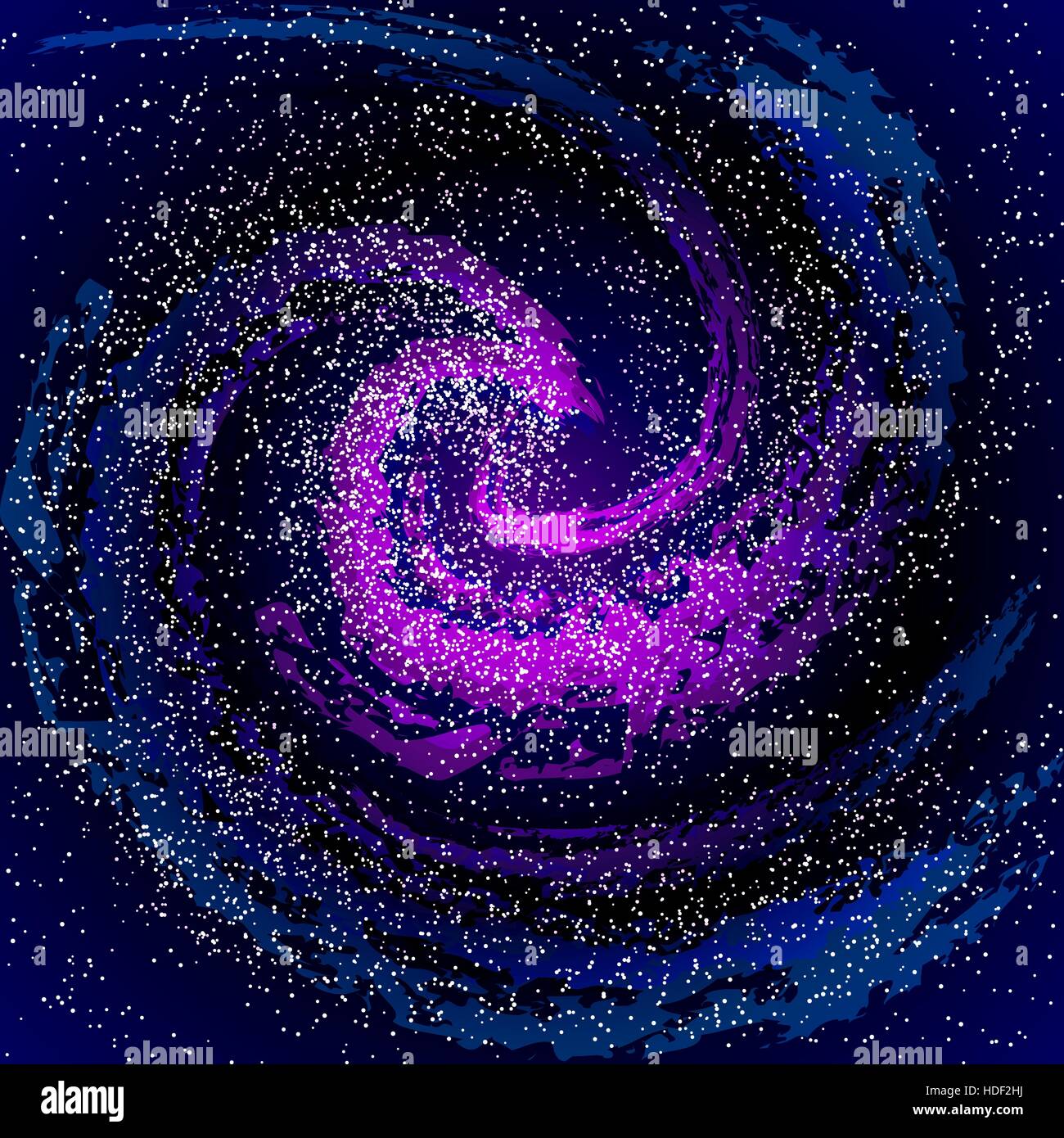 Image of galaxies, nebulae, cosmos, and effect tunnel spiral galaxy ...