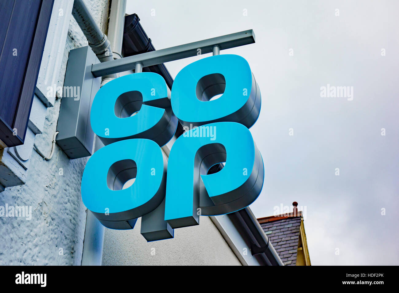 Co-op logo, introduced 2016 Stock Photo