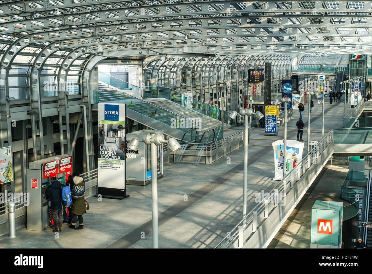 Porta Susa railway station in Turin (Italy Stock Photo - Alamy