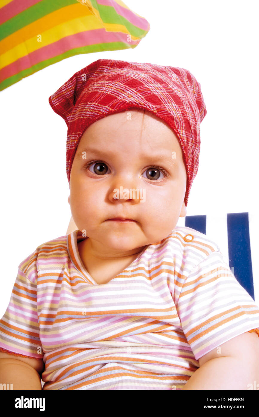 head scarf baby