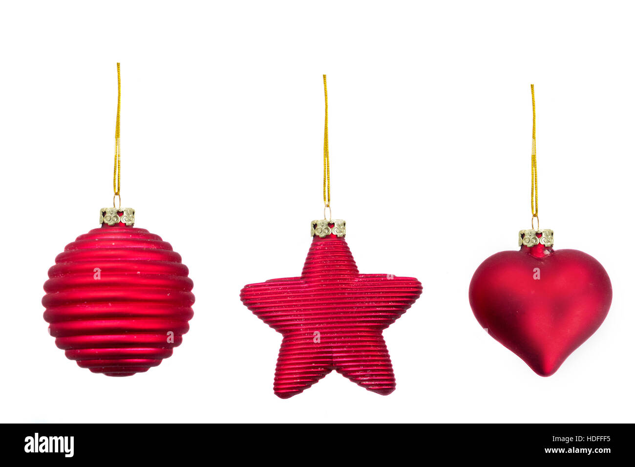 Red christmas balls Stock Photo Alamy