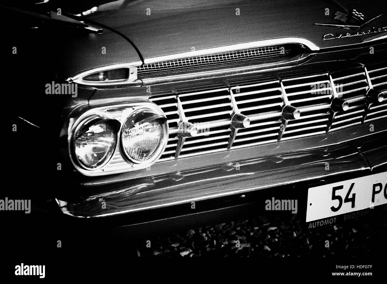 Photo Chevrolet Impala, Year 1959, photo auto radiator grille, photo