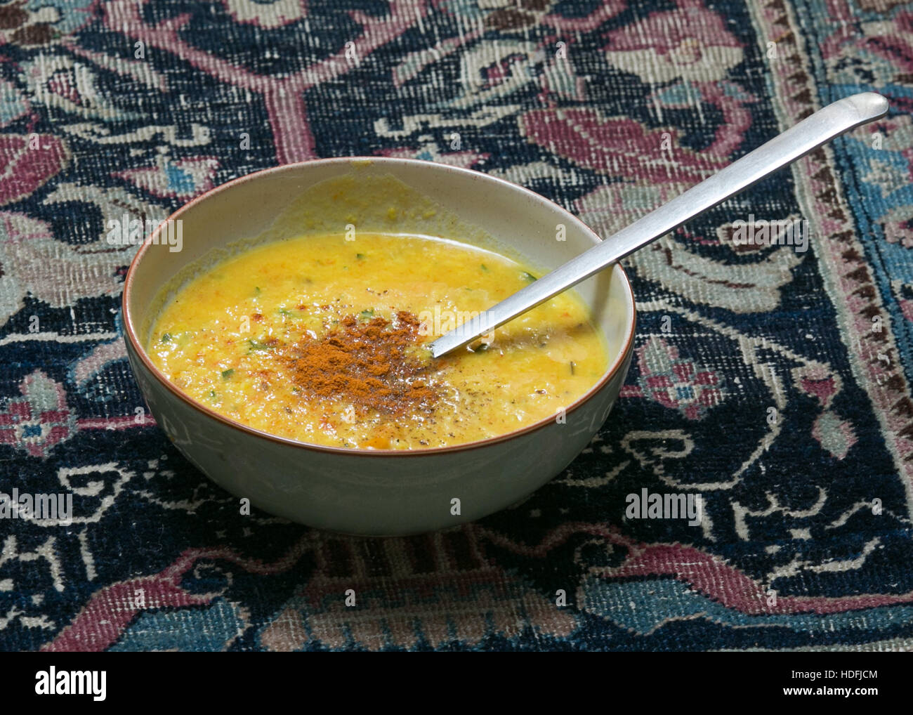 Ayurvedic food,daal soup Stock Photo Alamy