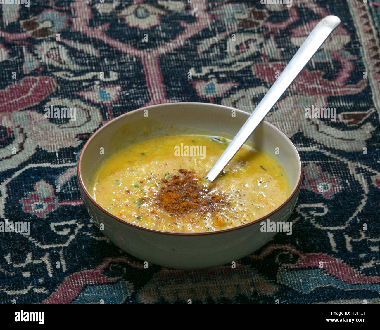 Ayurvedic food,daal soup Stock Photo
