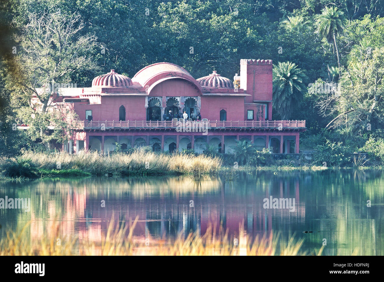 Old fort at the Ranthambore National Park in Rajasthan, India Stock ...