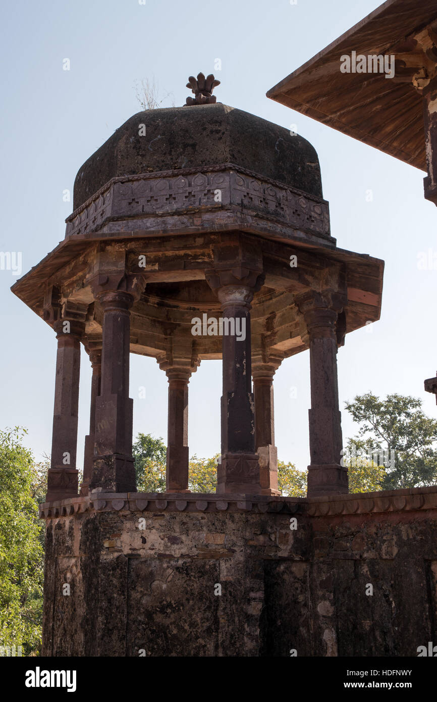Old fort at the Ranthambore National Park in Rajasthan, India Stock ...