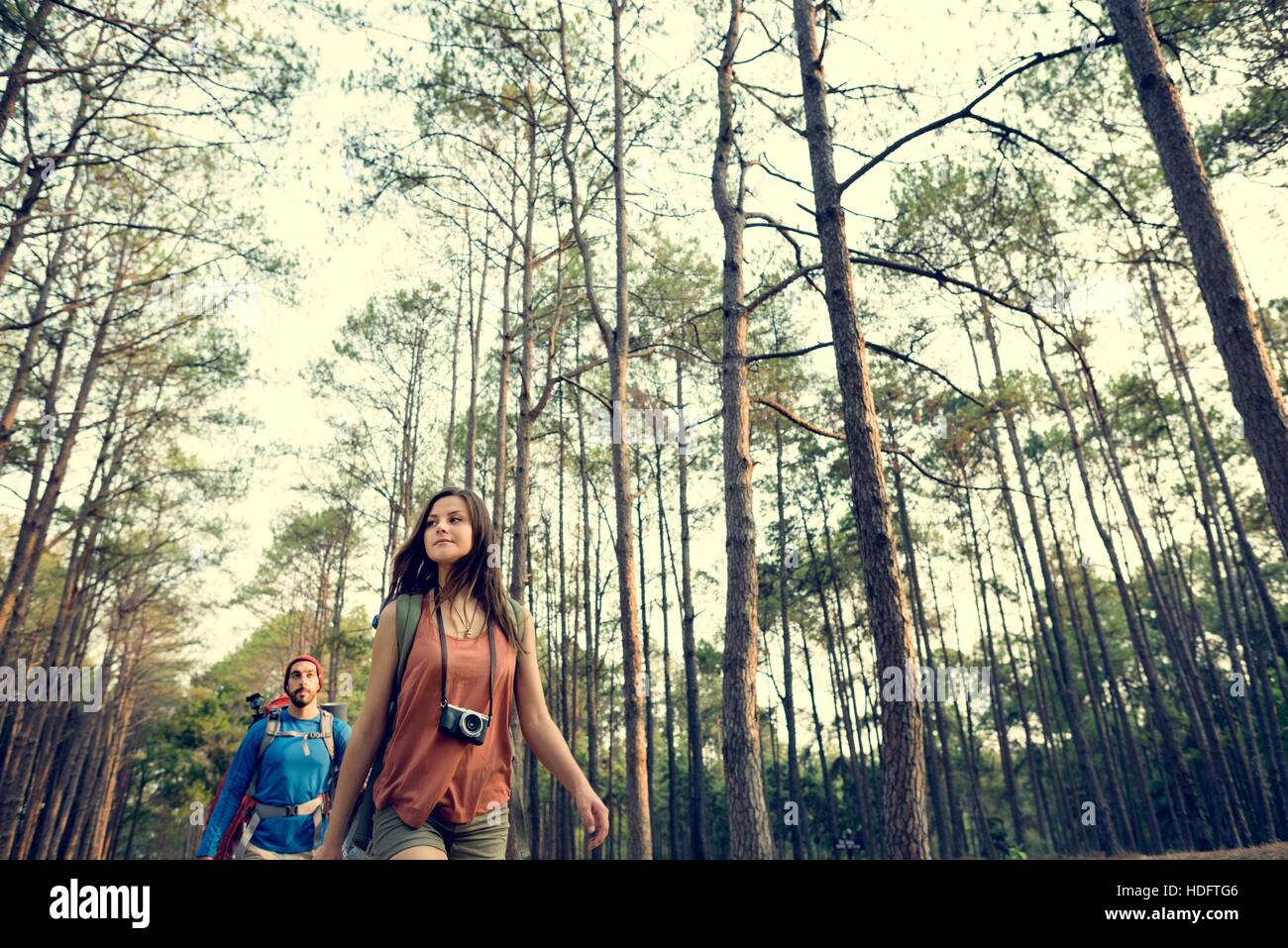 Couple Exploring Trip Holiday Concept Stock Photo Alamy
