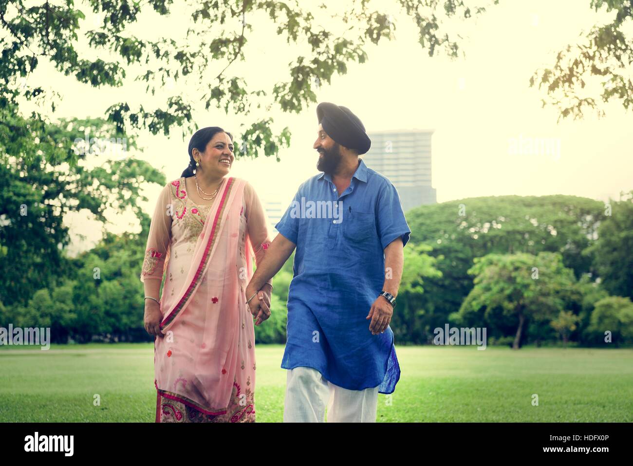 Indian Couple Love Care Concept Stock Photo 128812790 Alamy - 
