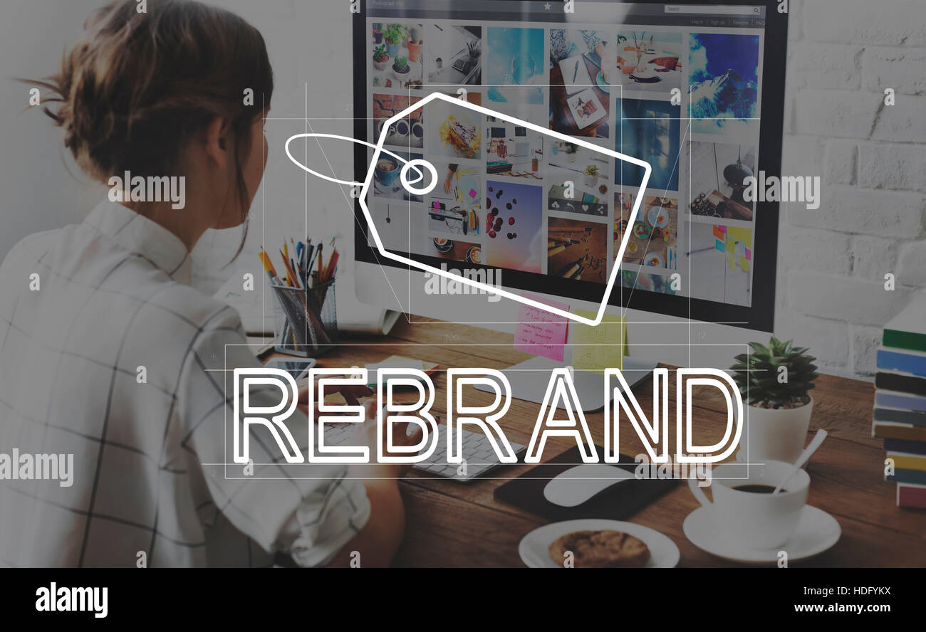 Creative Design Brand Identity Marketing Concept Stock Photo Alamy