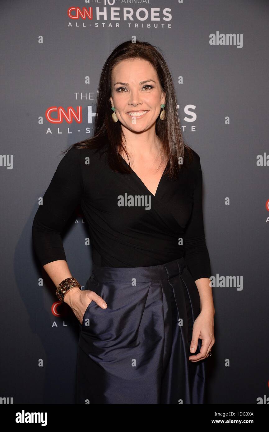 New York, NY, USA. 11th Dec, 2016. Erica Hill at arrivals for CNN Heroes: An All-Star Tribute 2016, The American Museum of Natural History, New York, NY December 11, 2016. Credit:  Eli Winston/Everett Collection/Alamy Live News Stock Photo