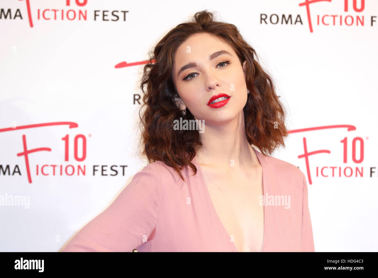 Rome, Italy. 11th Dec, 2016. Matilda De Angelis attends a red carpet for ' Immaturi' during the Roma Fiction Fest on December 11, 2016 in Rome, Italy. Credit:  Fulvio Dalfelli/Alamy Live News Stock Photo