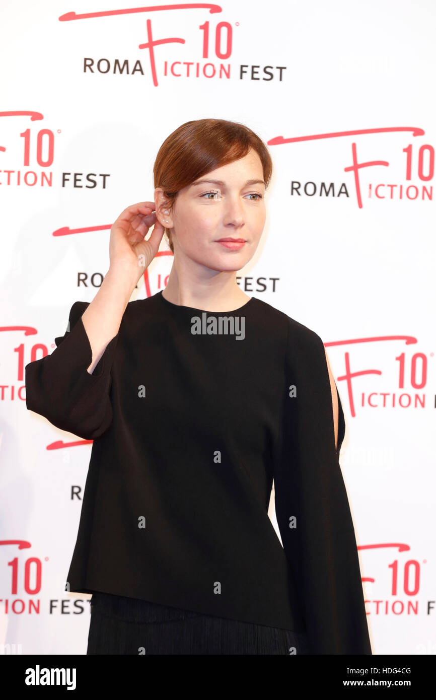 Rome, Italy. 11th Dec, 2016. Cristiana Capotondi attends a red carpet for the Fiction Fest Award on December 11, 2016 in Rome, Italy. Credit:  Fulvio Dalfelli/Alamy Live News Stock Photo