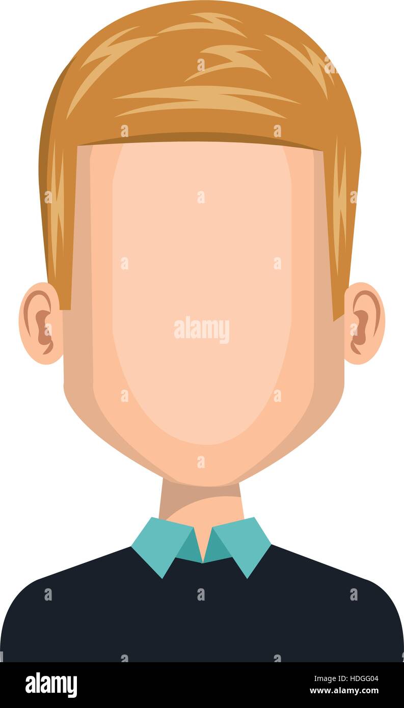 young man character icon vector illustration design Stock Vector Image ...
