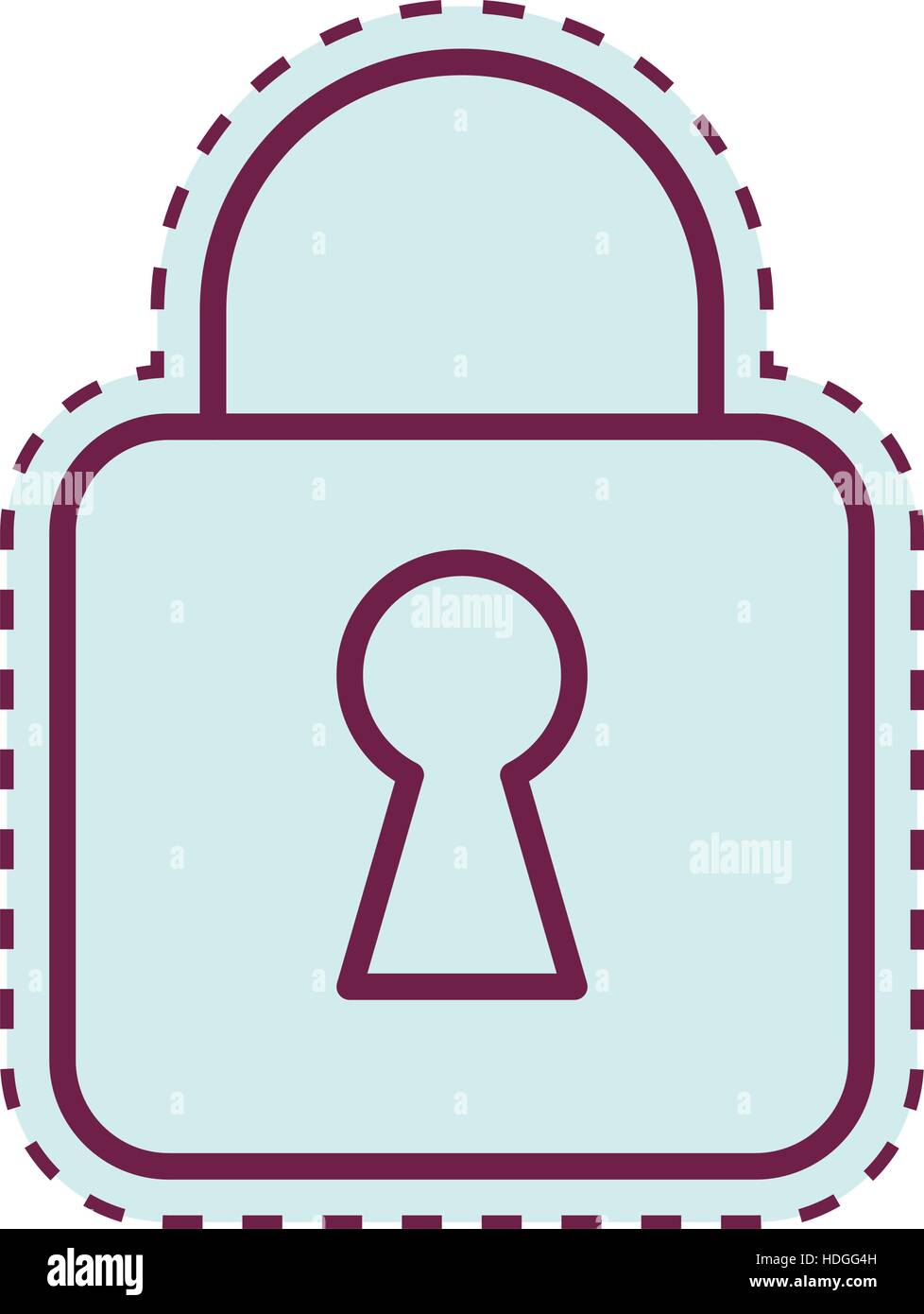 safe padlock security isolated icon vector illustration design Stock ...