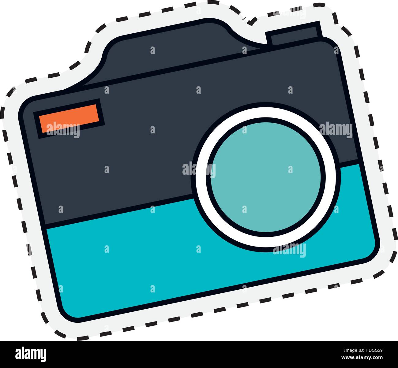camera photographic isolated icon vector illustration design Stock ...