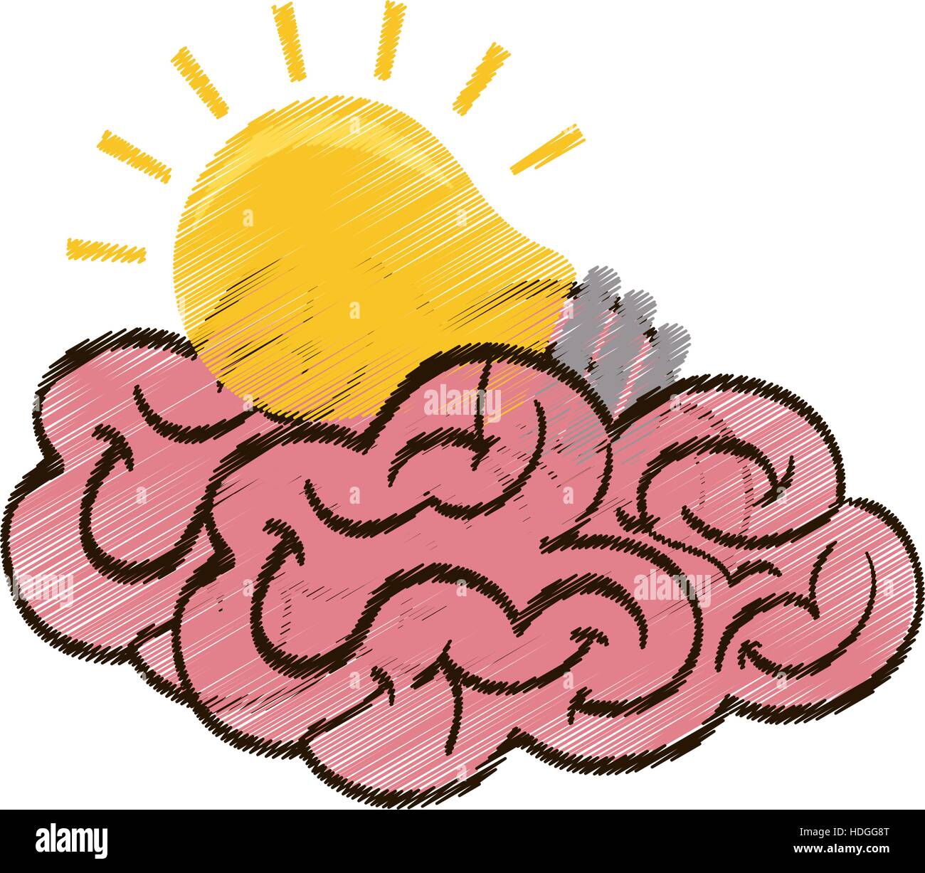 Human brain mind Stock Vector Image & Art - Alamy