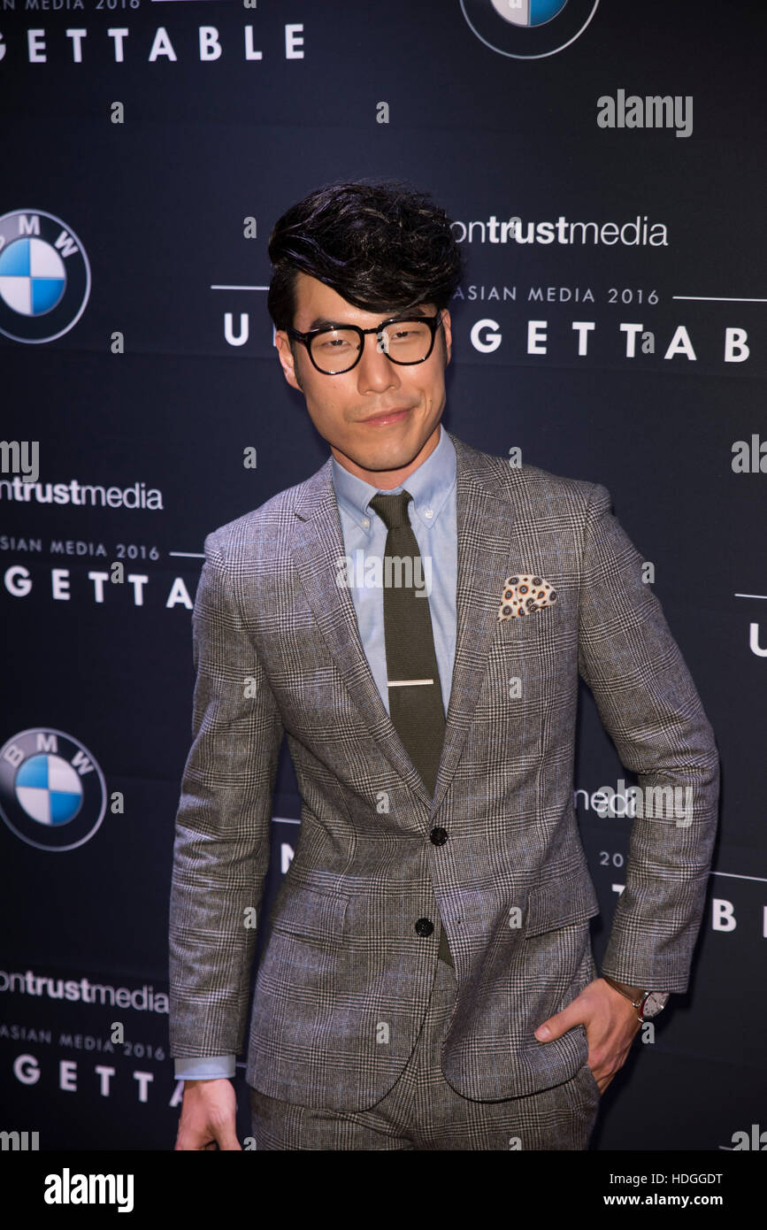 Eugene Lee Yang arrives at Unforgettable Gala  December 10, 2016 in Beverly Hilton, Beverly Hills, California. Stock Photo