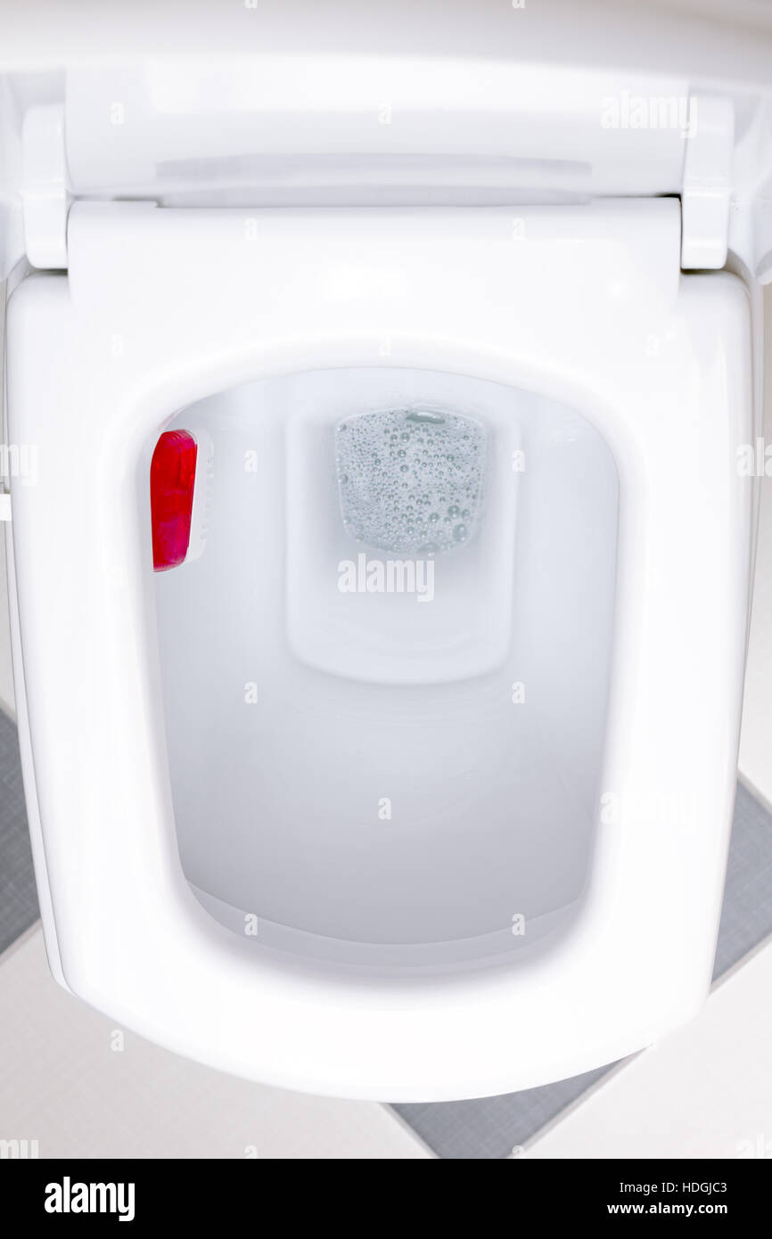 Interior of a typical watercloset Stock Photo Alamy