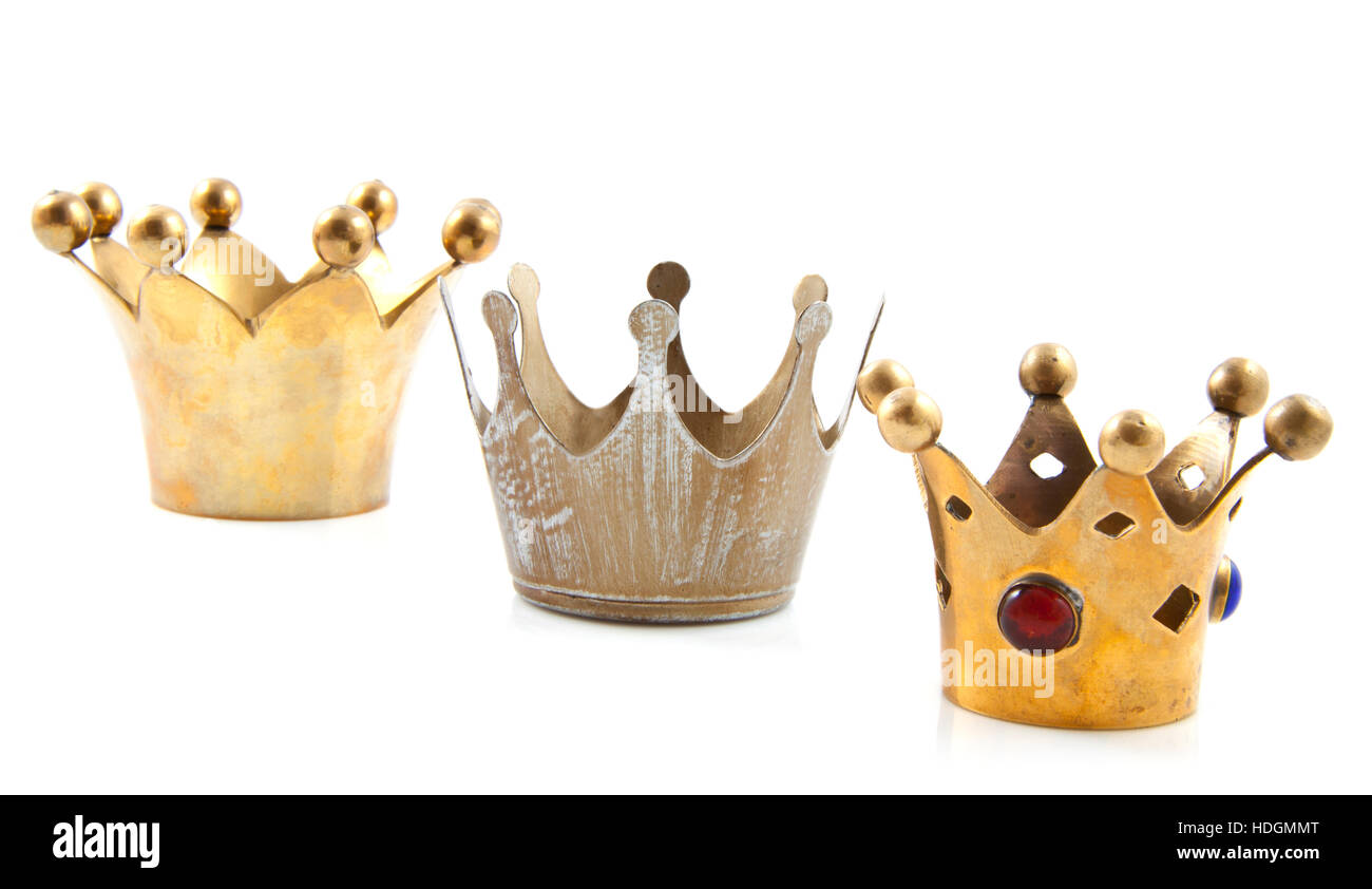 Golden crowns hi-res stock photography and images - Alamy