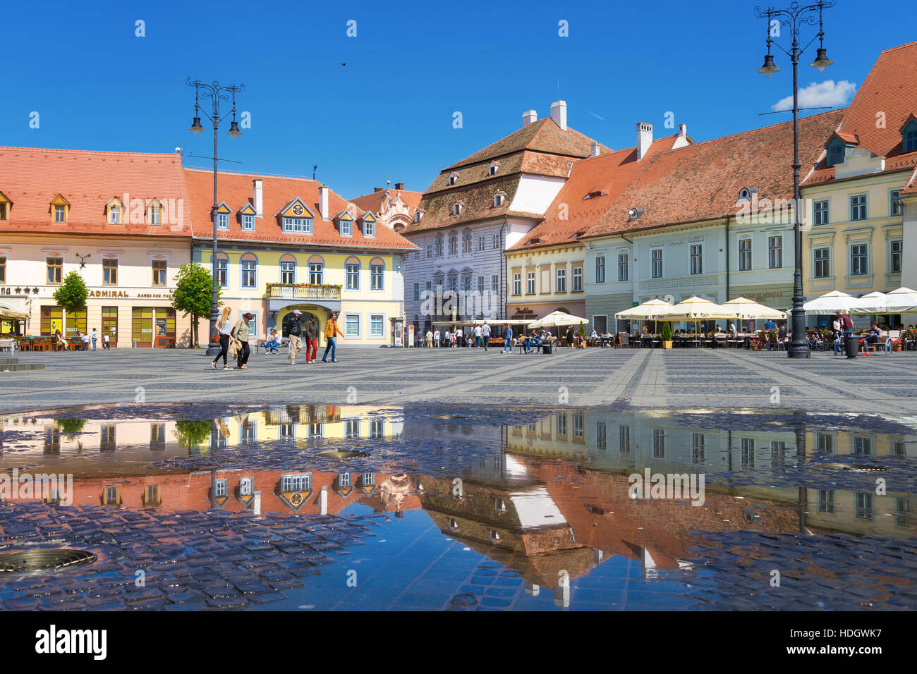 Sibiu, Hermannstadt, Romania Stock Photo